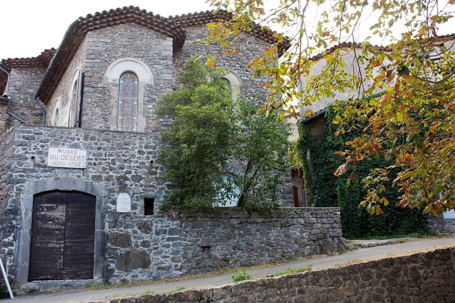 Le Mas Soubeyran, à Mialet, qui abrite le Musée du Désert